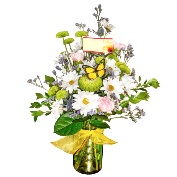 Butterfly Garden Fresh Bouquet